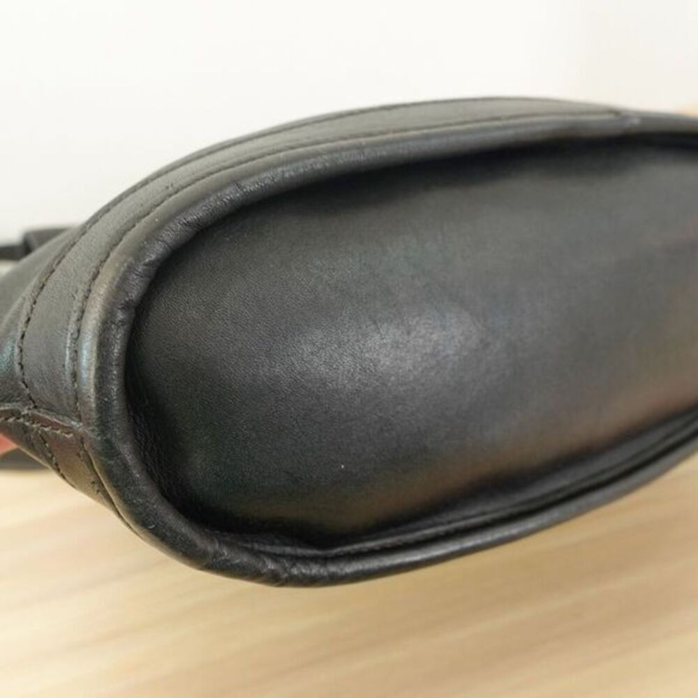 Vintage Coach Bleecker Basket Tote Black Leather‎ Bucket Utility Purse 9302 USA - Picture 13 of 15